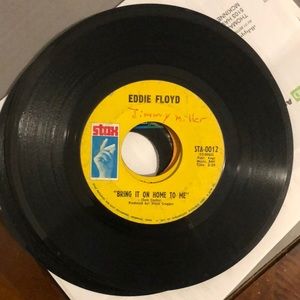 Eddie Floyd Sweet Things You Do Vinyl 45 Record '68